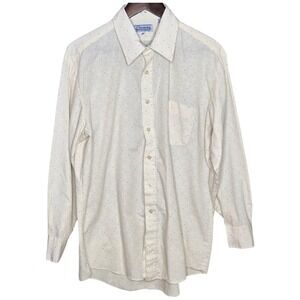 Vintage 80s Channing for Anthony's Shirt Long Sleeve Button Up Mens 16.5 32/33